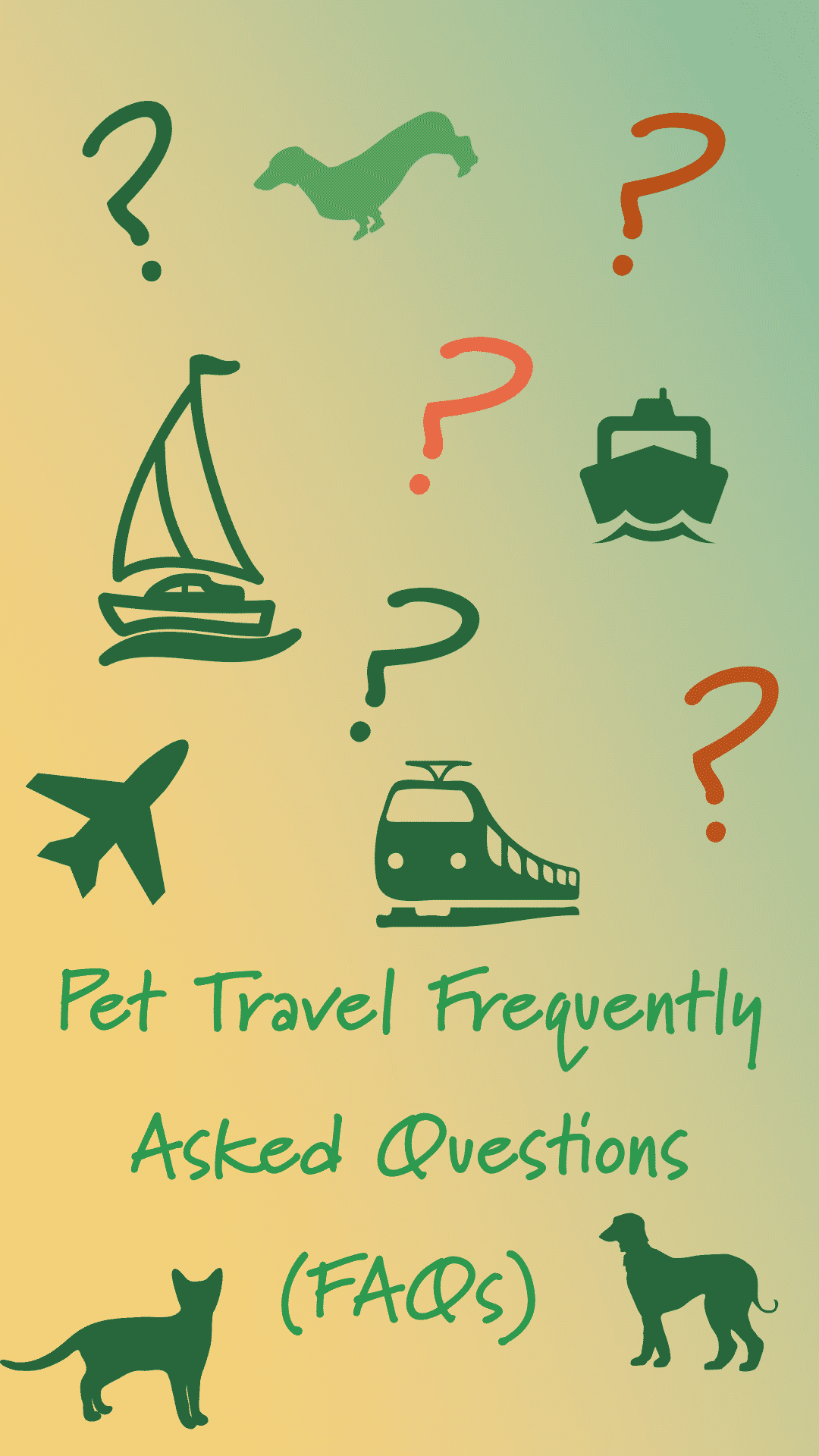 pet travel frequently asked questions faq