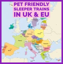 pet friendly sleeper trains Europe cats dogs trains EU pets on trains Europe UK rules laws